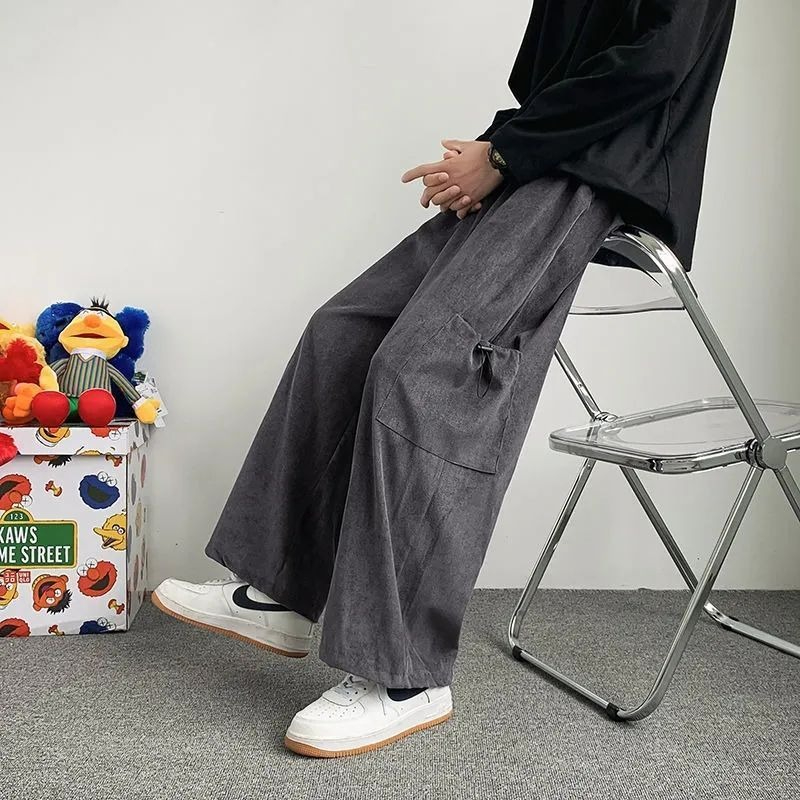 Cargo Pant Wide - Calças Cargo Masculinas de Perna Larga