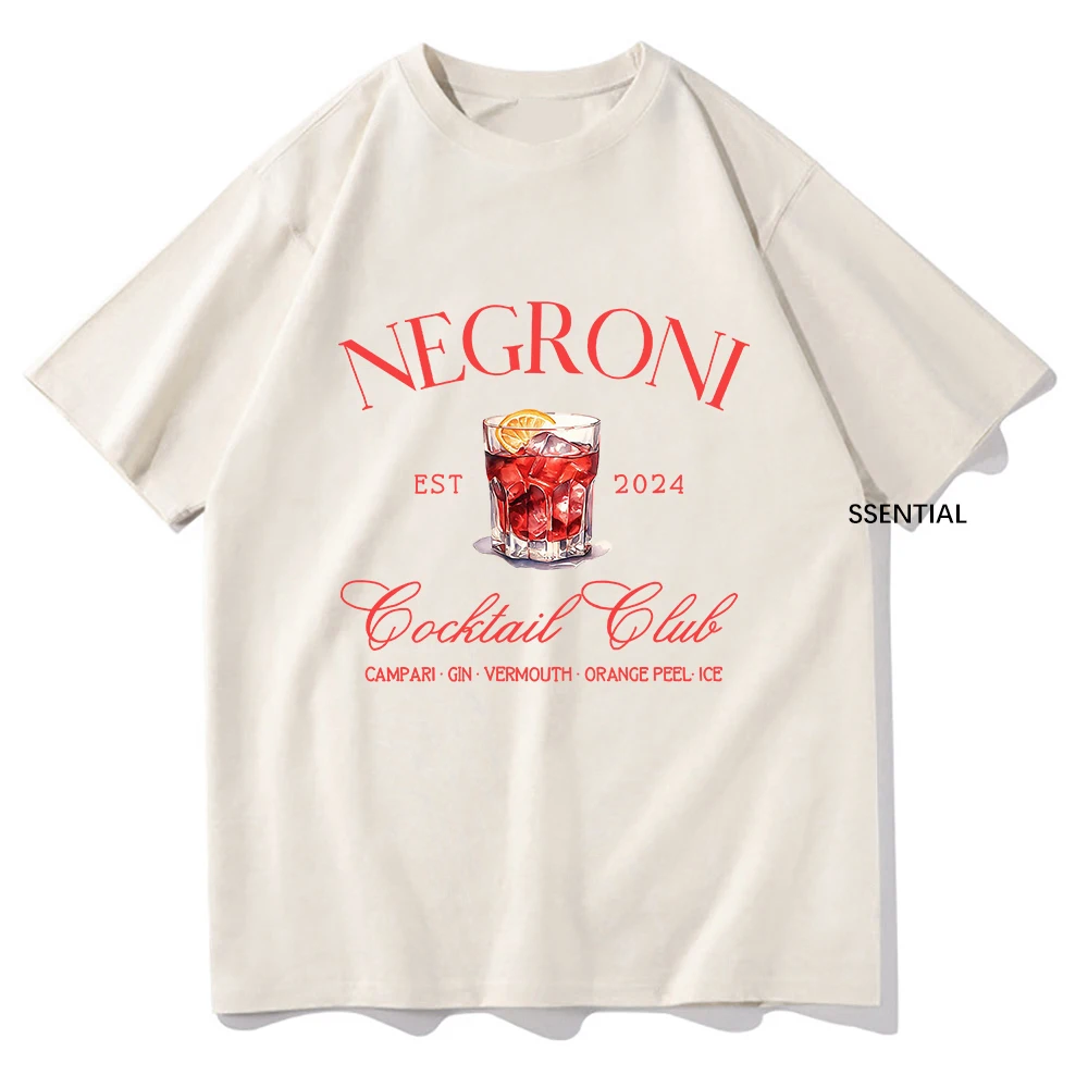 Street Fashion Jersey - Negroni-Unisex Social Club Camisetas, Harajuku Vintage