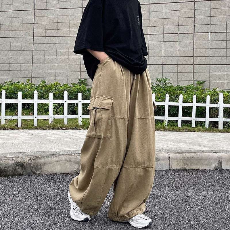 Cargo Pant Wide - Calças Cargo Masculinas 2026 Novas Calças