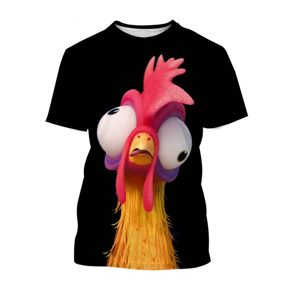 Street Fashion Now - Agora moda 3d impresso masculino frango