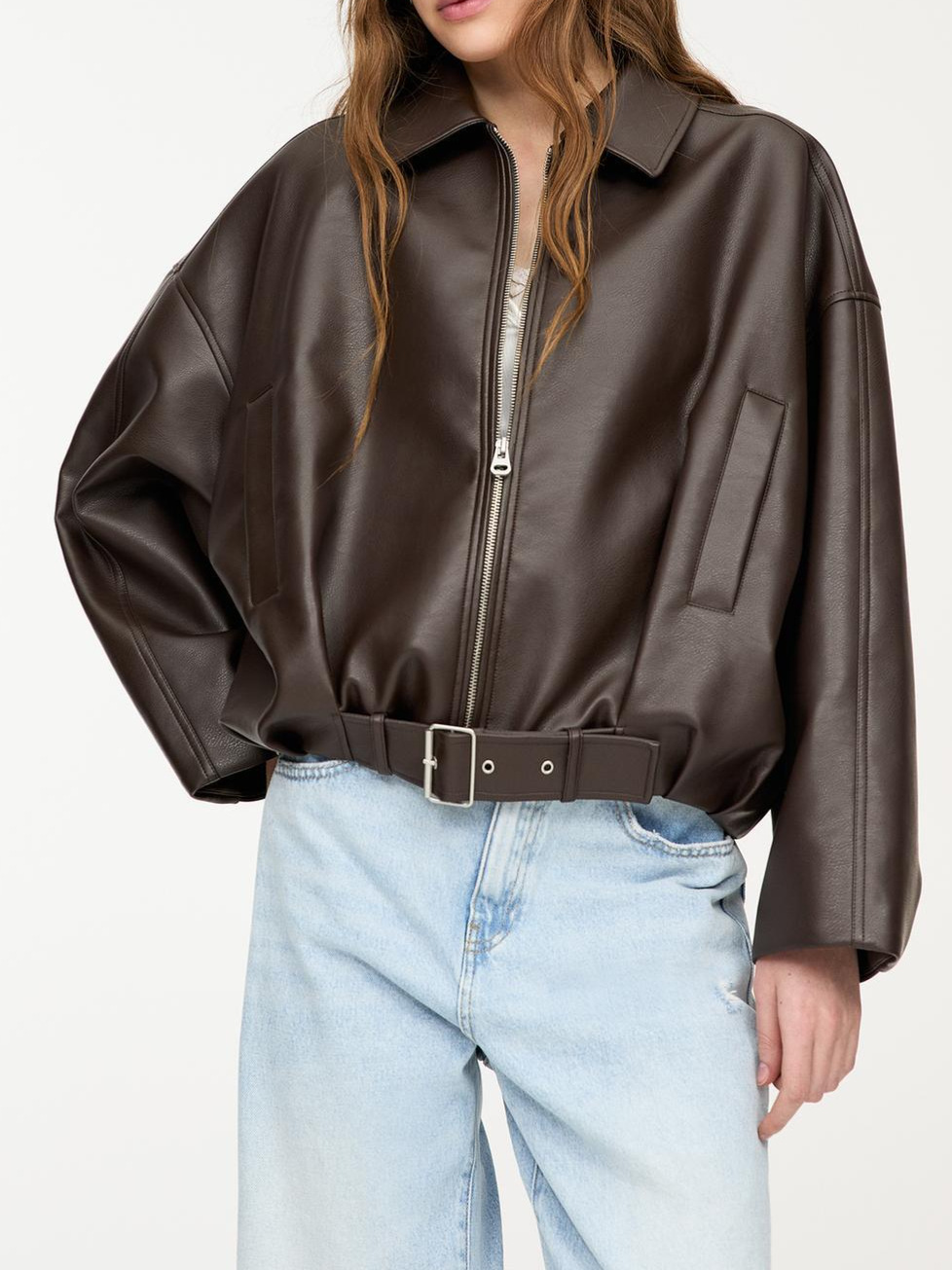 Street Fashion Co - Jaqueta de Couro GG Fashion para