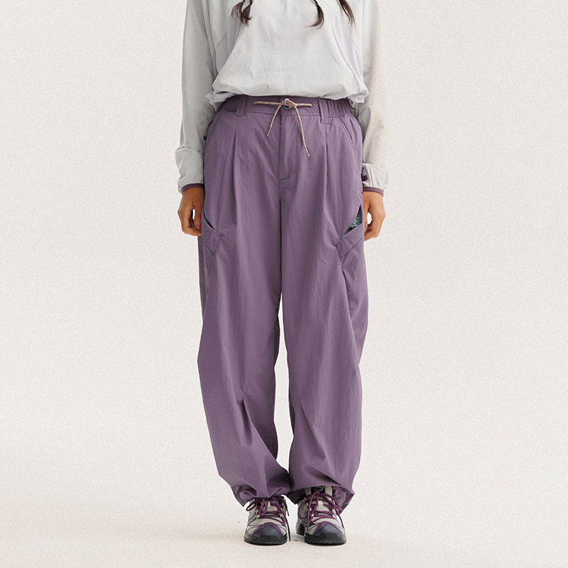 Cargo Pant Wide - Calça utilitária unissex com forro de