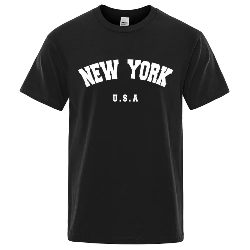Street Fashion In New York - Camisetas Estampadas de Rua de Nova