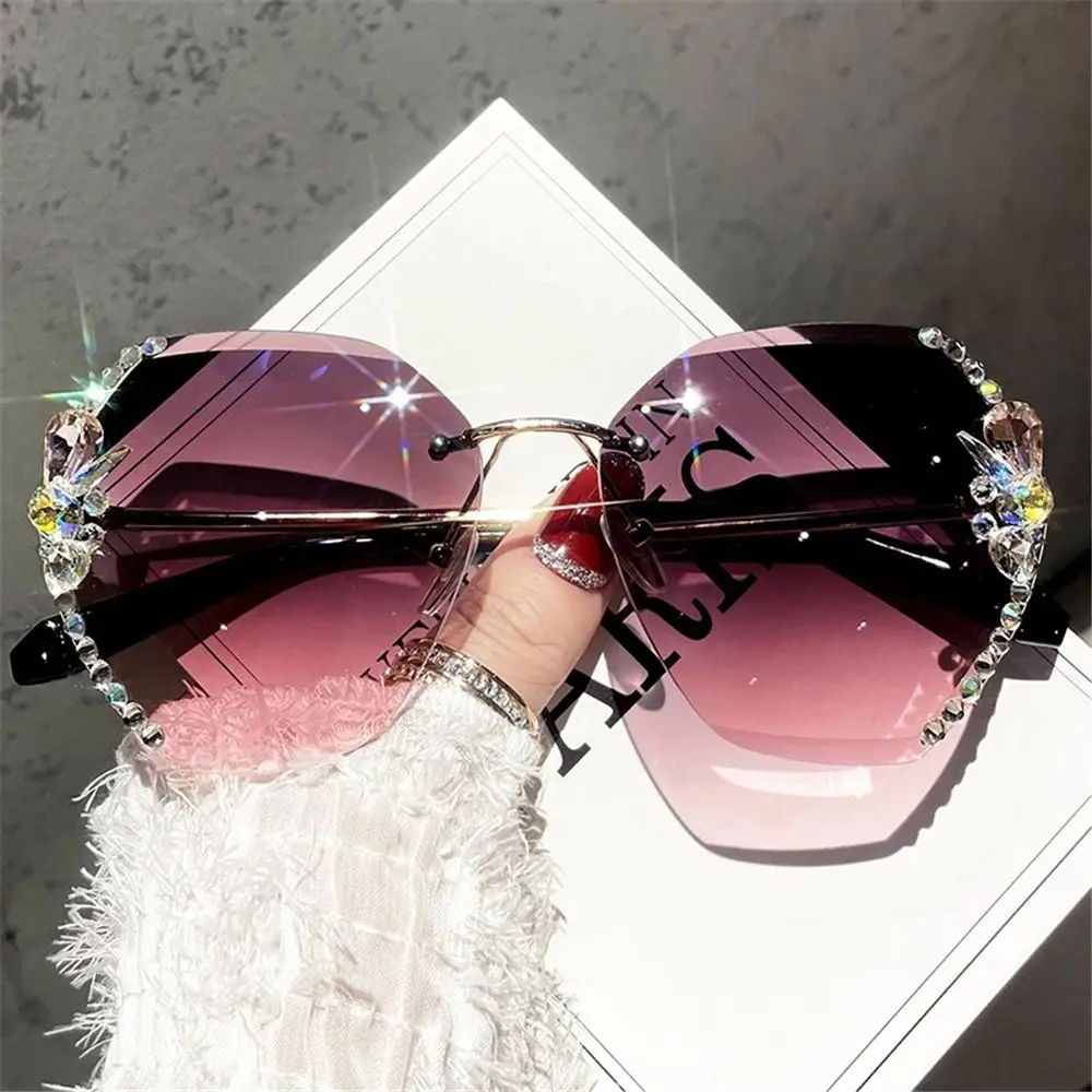 Street Fashion Luxury - Óculos de Sol Femininos Y2K de