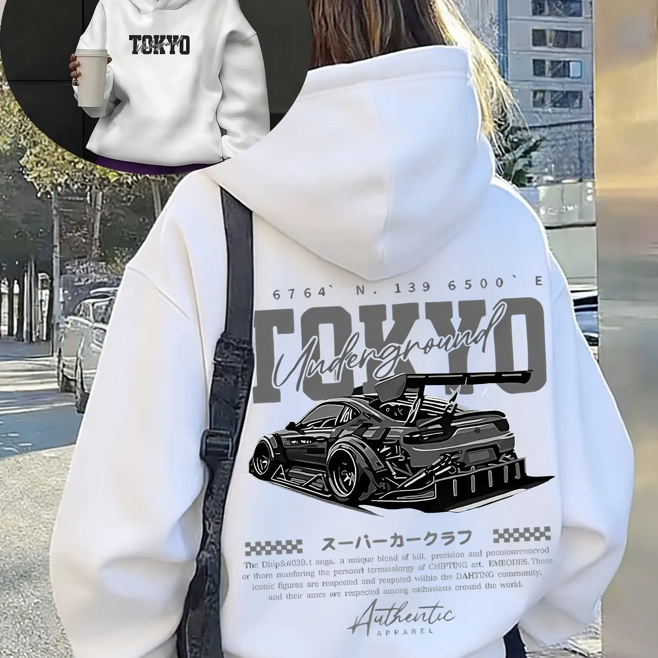 Street Fashion In Tokyo - Hoodie de Streetwear Japonês para Homens