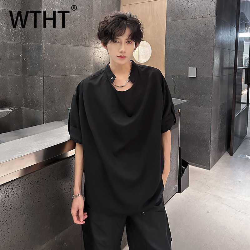 Street Fashion Taiwan - Camiseta Masculina WTHT Fashion 2026 Verão