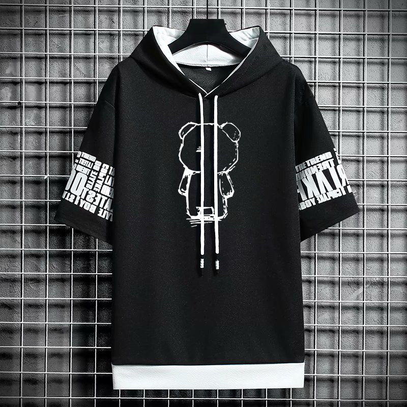 Graphic Hoodie Streetwear - Camiseta para homens roupas streetwear oversized