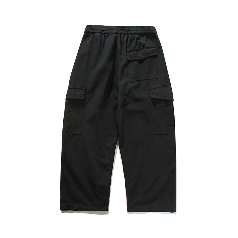 Homens streetwear moda vintage - Cargo Pant Wide avaliação e preço