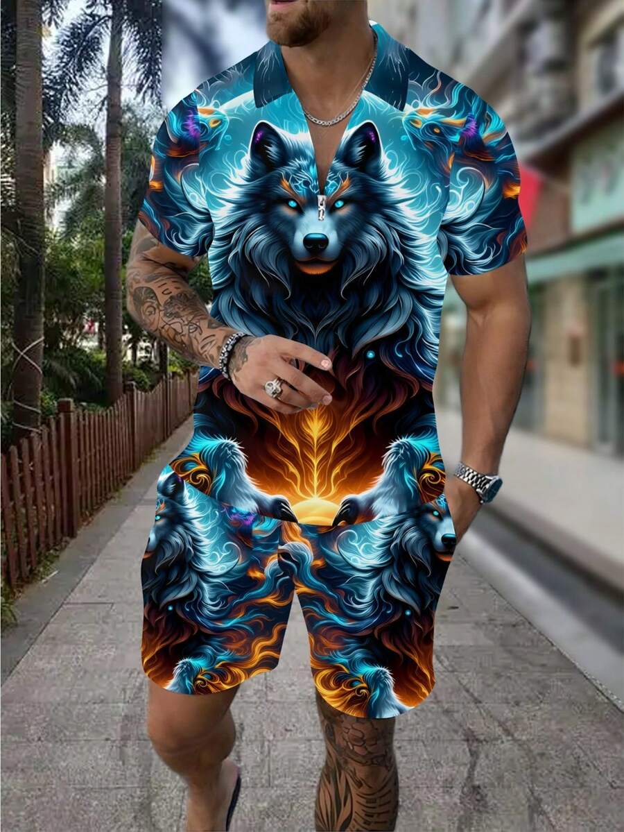 Conjunto de Camisa Polo com Zí - Street Fashion Style avaliação e preço
