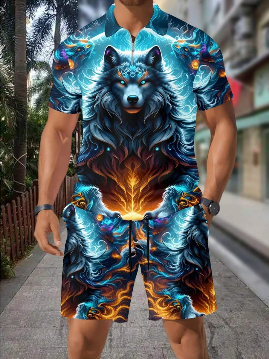 Conjunto de Camisa Polo com Zí - Street Fashion Style avaliação e preço