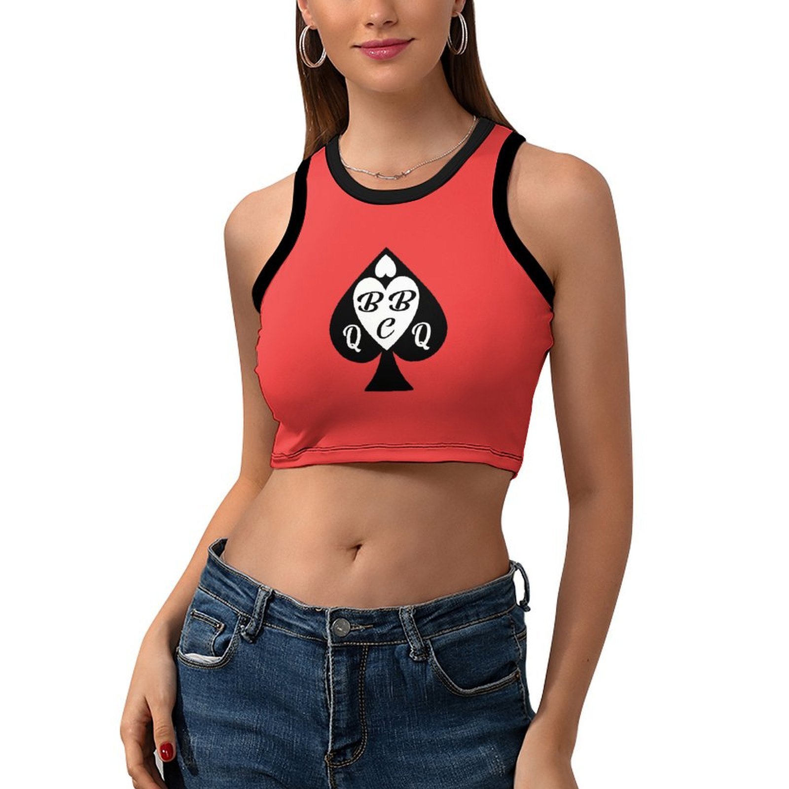 Regata Cropped Feminina Retrô  - Queen Street Fashion avaliação e preço