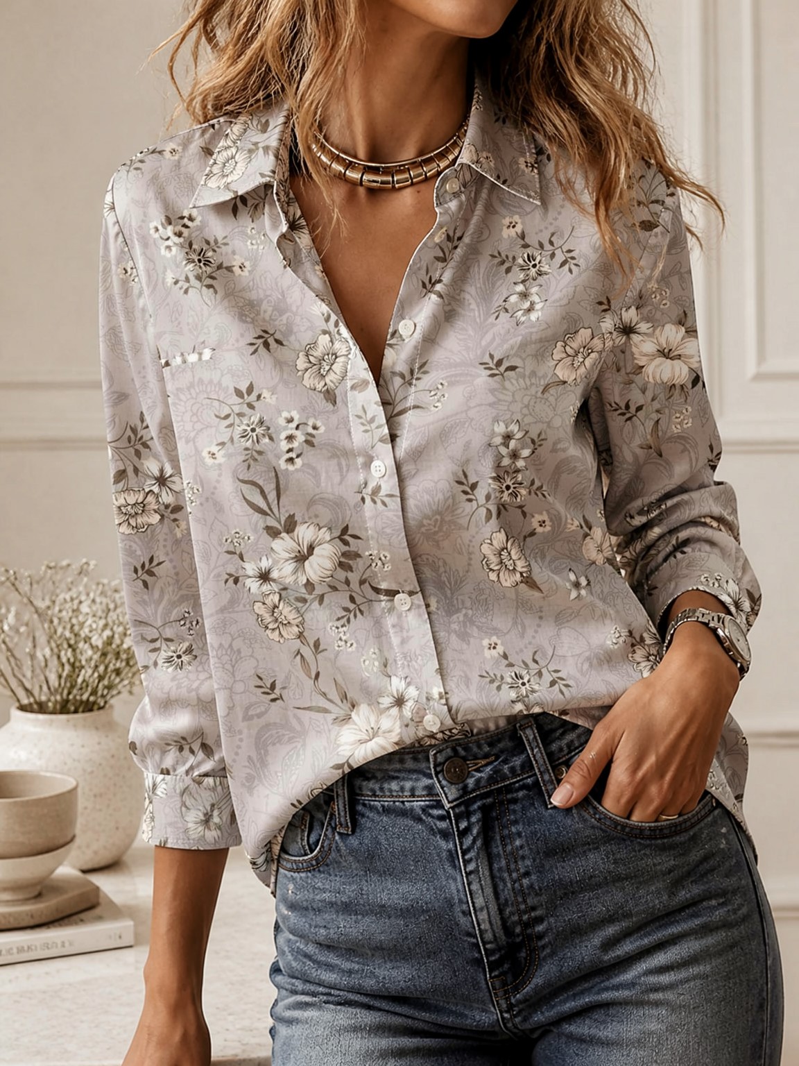 Camisa Feminina 2026 com Gola  - Street For Fashion avaliação e preço