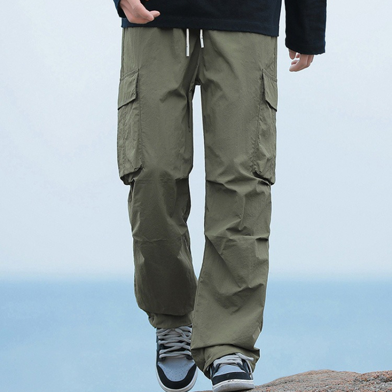 Calças Cargo Masculinas Soltas - Cargo Pant Wide avaliação e preço