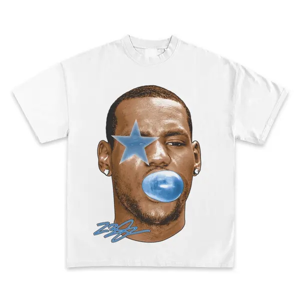 Camiseta gráfica Lebron James  - Street Fashion Magazine avaliação e preço