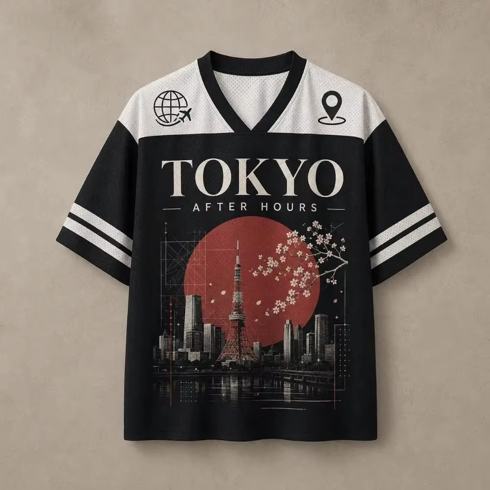 Camiseta Masculina V-neck Hara - Street Fashion In Tokyo avaliação e preço
