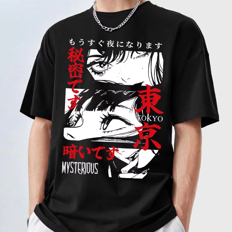 Camiseta Masculina com Estampa - Street Fashion In Tokyo avaliação e preço