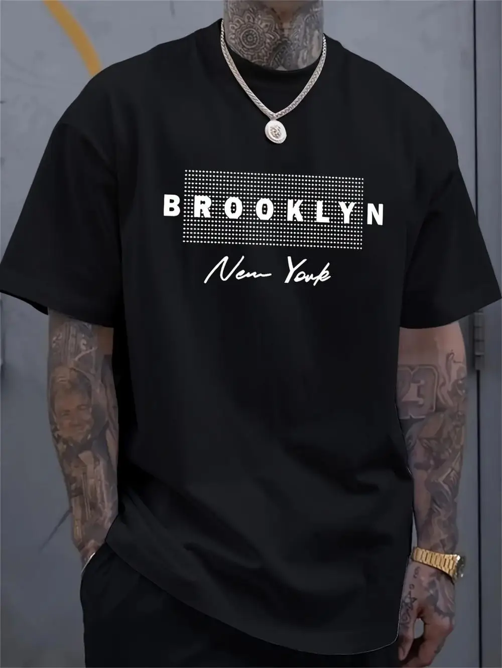 Camiseta Masculina com Estampa - Street Fashion In New York avaliação e preço