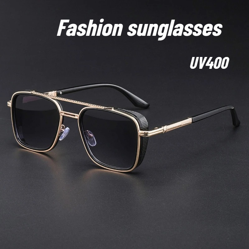 Óculos de Sol Retrô com Armaçã - Street Fashion Luxury avaliação e preço