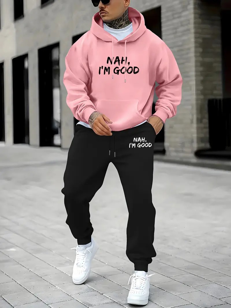 Conjunto de Moletom Masculino  - Street Fashion Style avaliação e preço