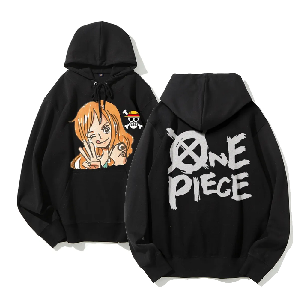 Uma peça nami anime hoodie das - Graphic Hoodie Streetwear avaliação e preço