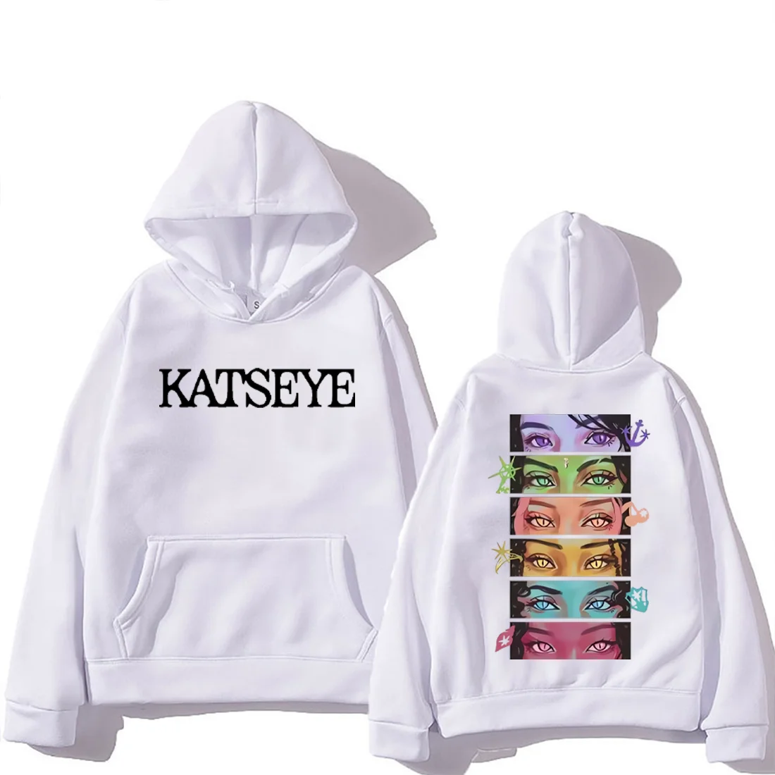Coreano menina grupo katseye g - Graphic Hoodie Streetwear avaliação e preço