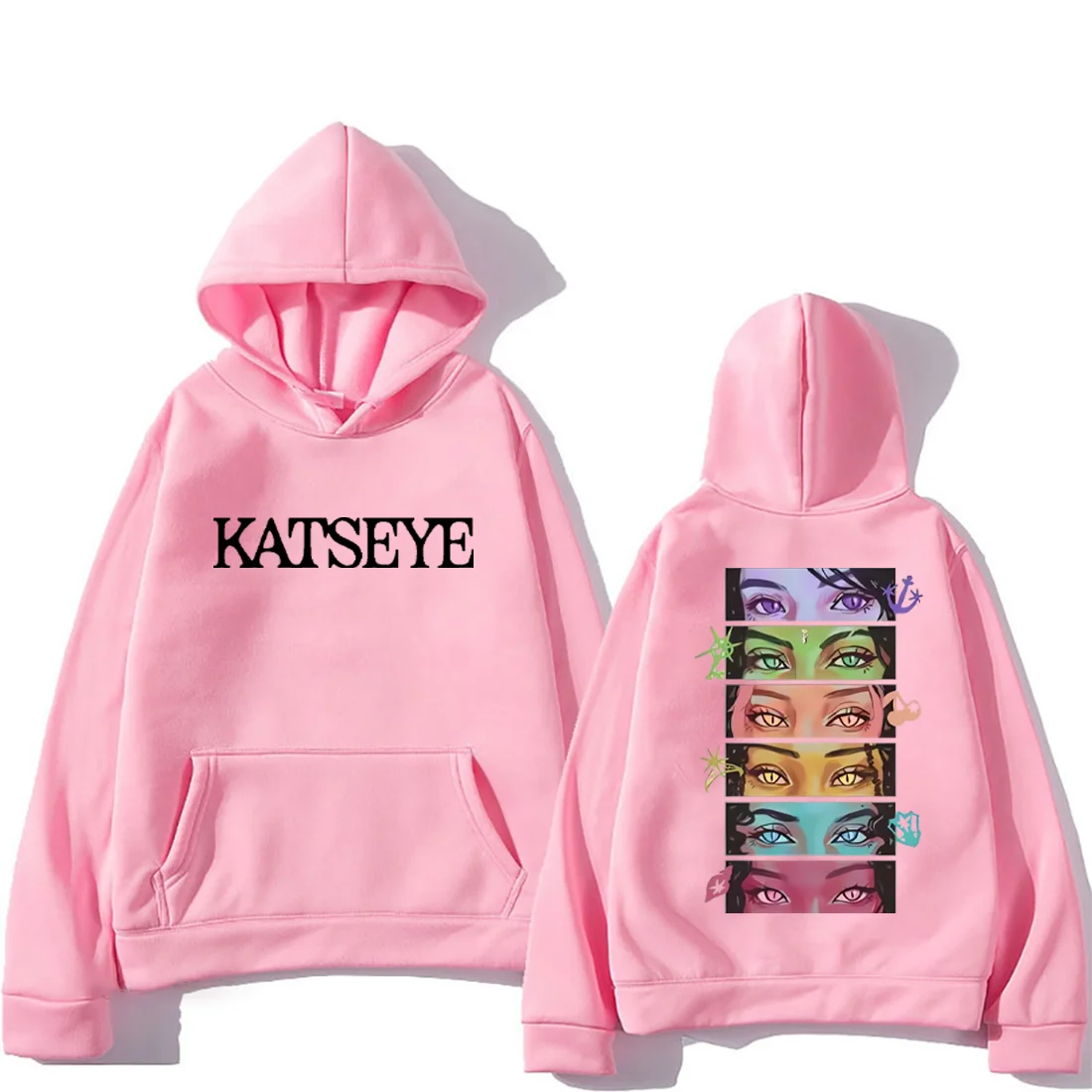 Coreano menina grupo katseye g - Graphic Hoodie Streetwear avaliação e preço
