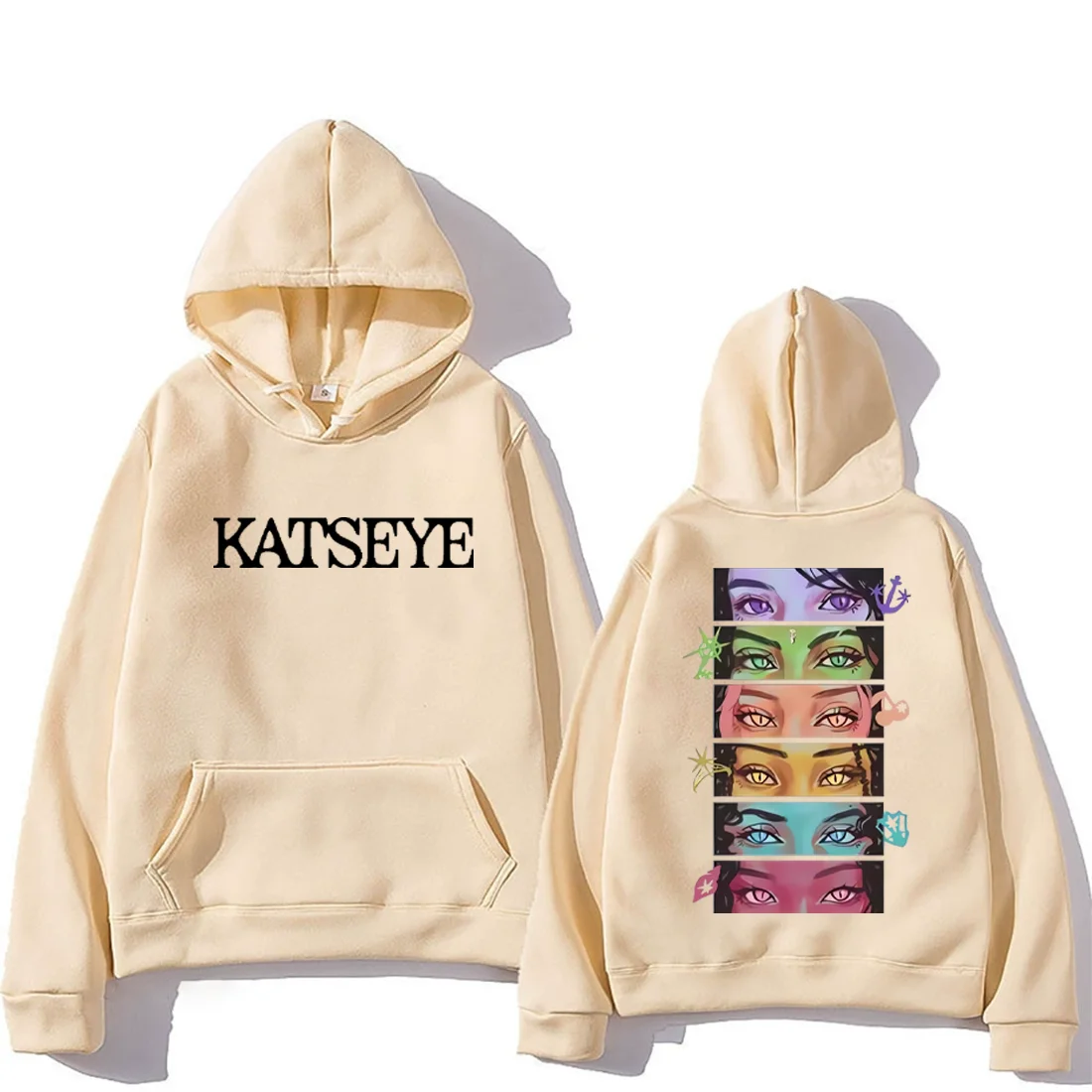 Coreano menina grupo katseye g - Graphic Hoodie Streetwear avaliação e preço