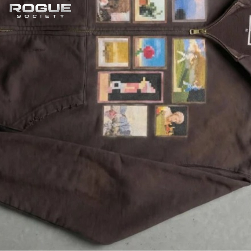 Hoodie Cropped Masculino com E - Graphic Hoodie Streetwear avaliação e preço