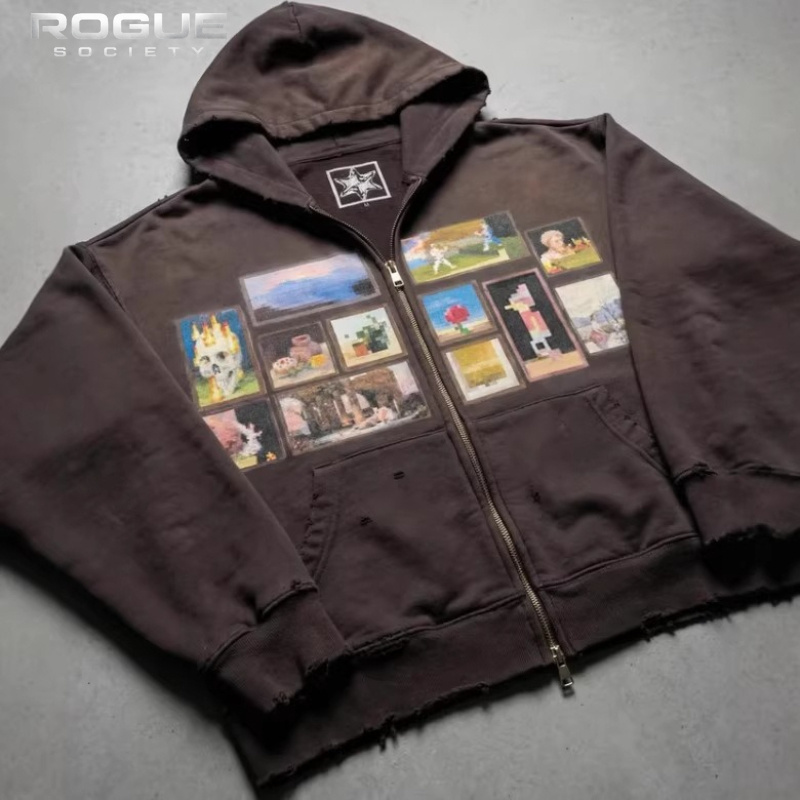 Hoodie Cropped Masculino com E - Graphic Hoodie Streetwear avaliação e preço