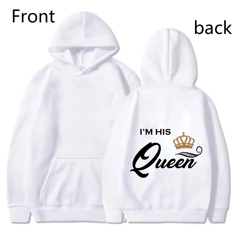 Moletom de casal de manga comp - Queen Street Fashion avaliação e preço