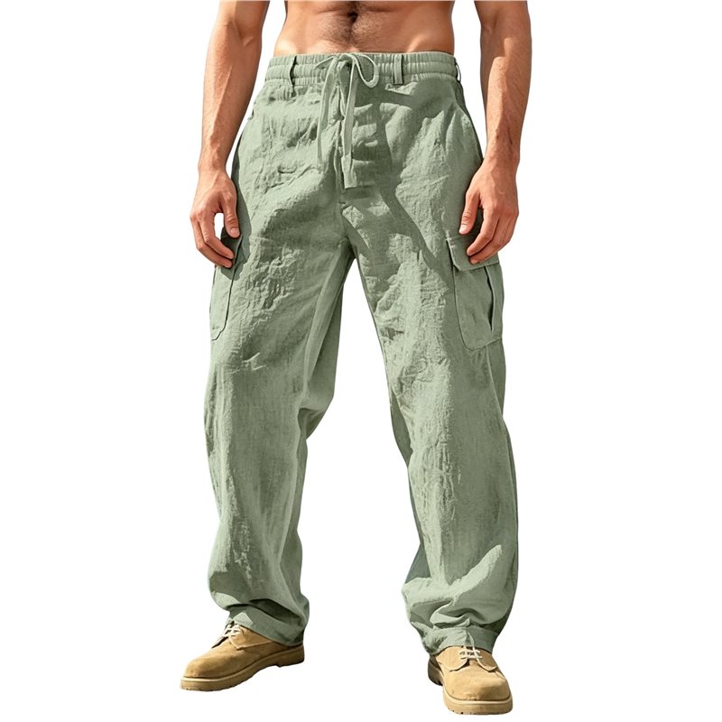 NOVO - Calças Cargo Masculinas - Cargo Pant Wide avaliação e preço