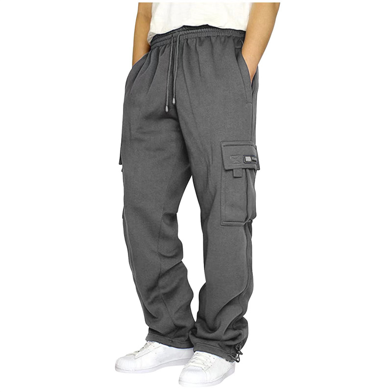Calças de moletom masculinas c - Cargo Pant Wide avaliação e preço
