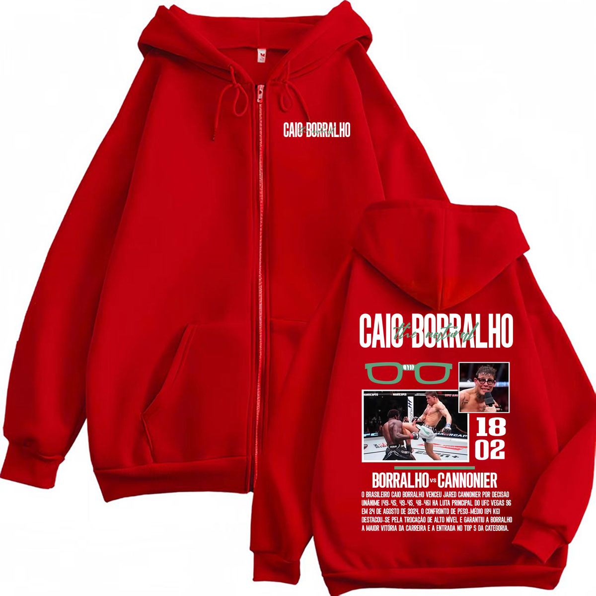 Caio Borralho VS Cannonier: No - Street Fashion Vs High Fashion avaliação e preço