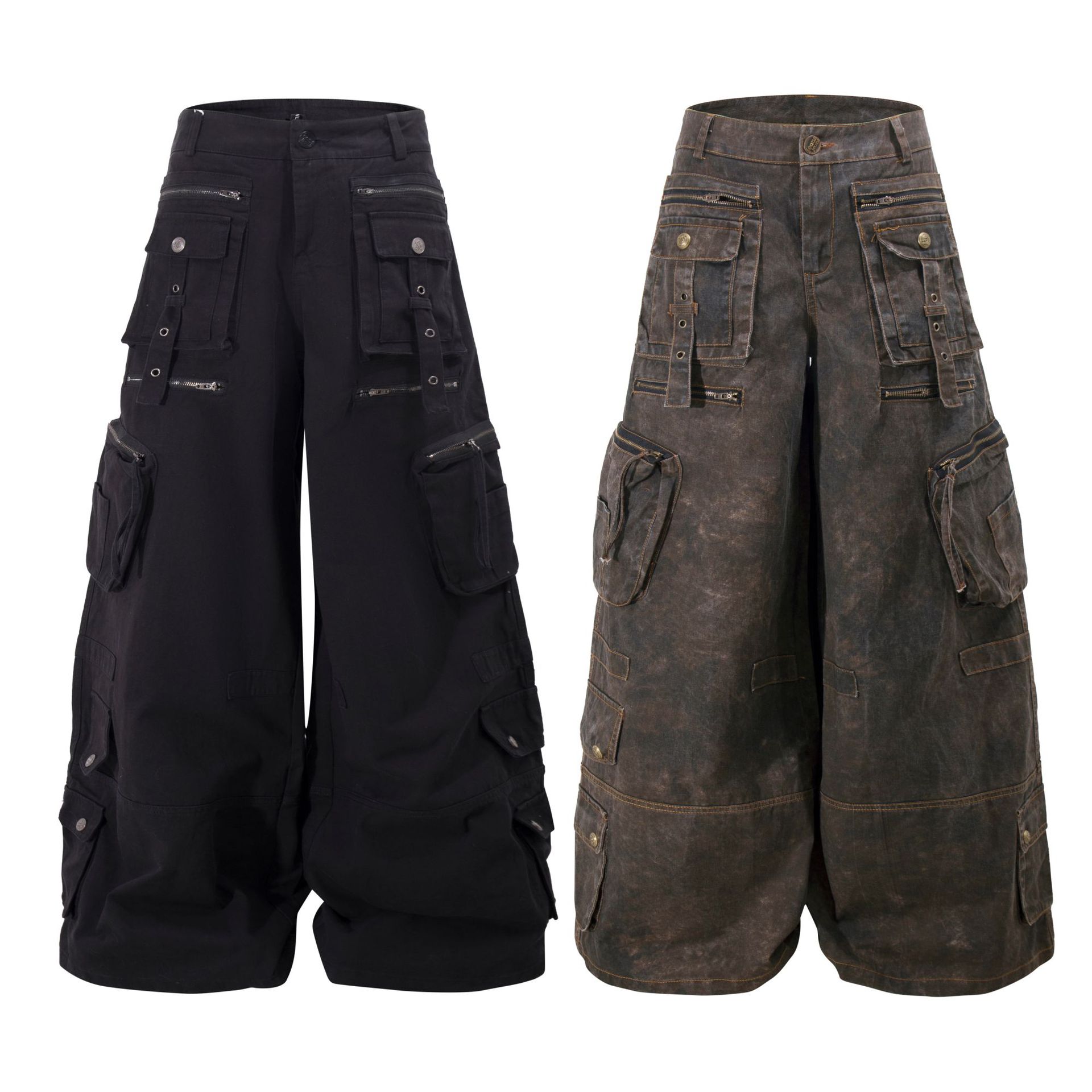 Calças Cargo de Perna Larga Gr - Cargo Pant Wide avaliação e preço