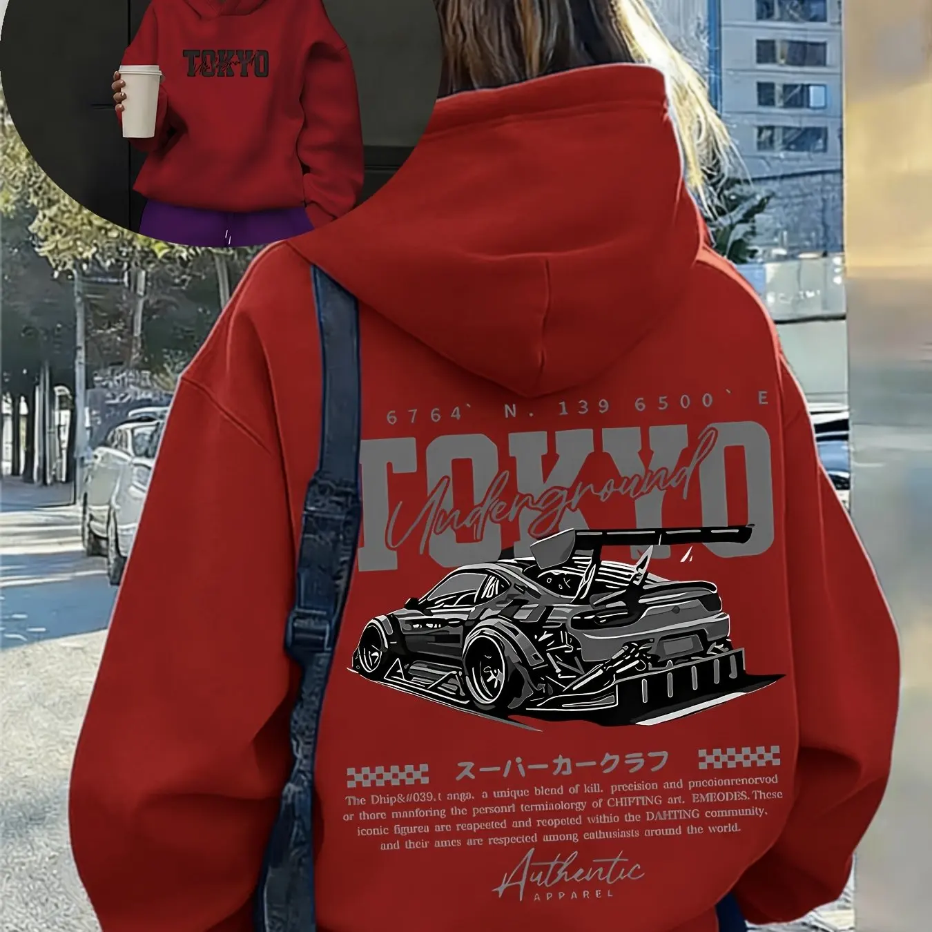 Hoodie de Streetwear Japonês p - Street Fashion In Tokyo avaliação e preço