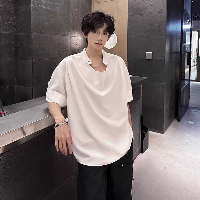 Camiseta Masculina WTHT Fashio - Street Fashion Taiwan avaliação e preço