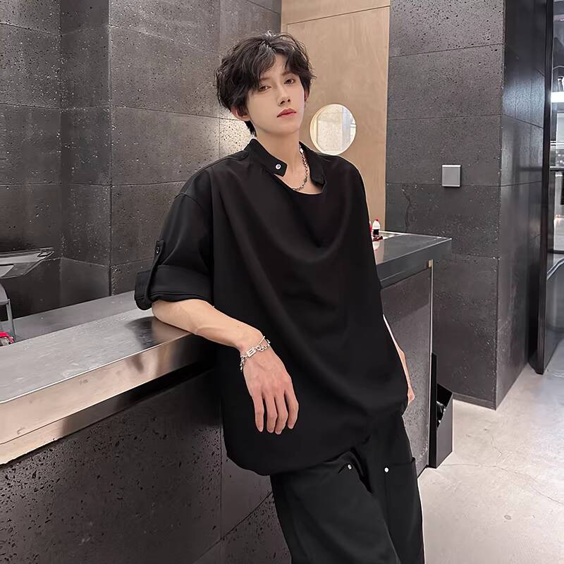 Camiseta Masculina WTHT Fashio - Street Fashion Taiwan avaliação e preço