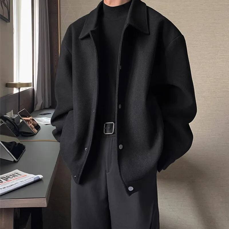 Jaqueta Masculina Estilo Casua - Street Fashion Taiwan avaliação e preço