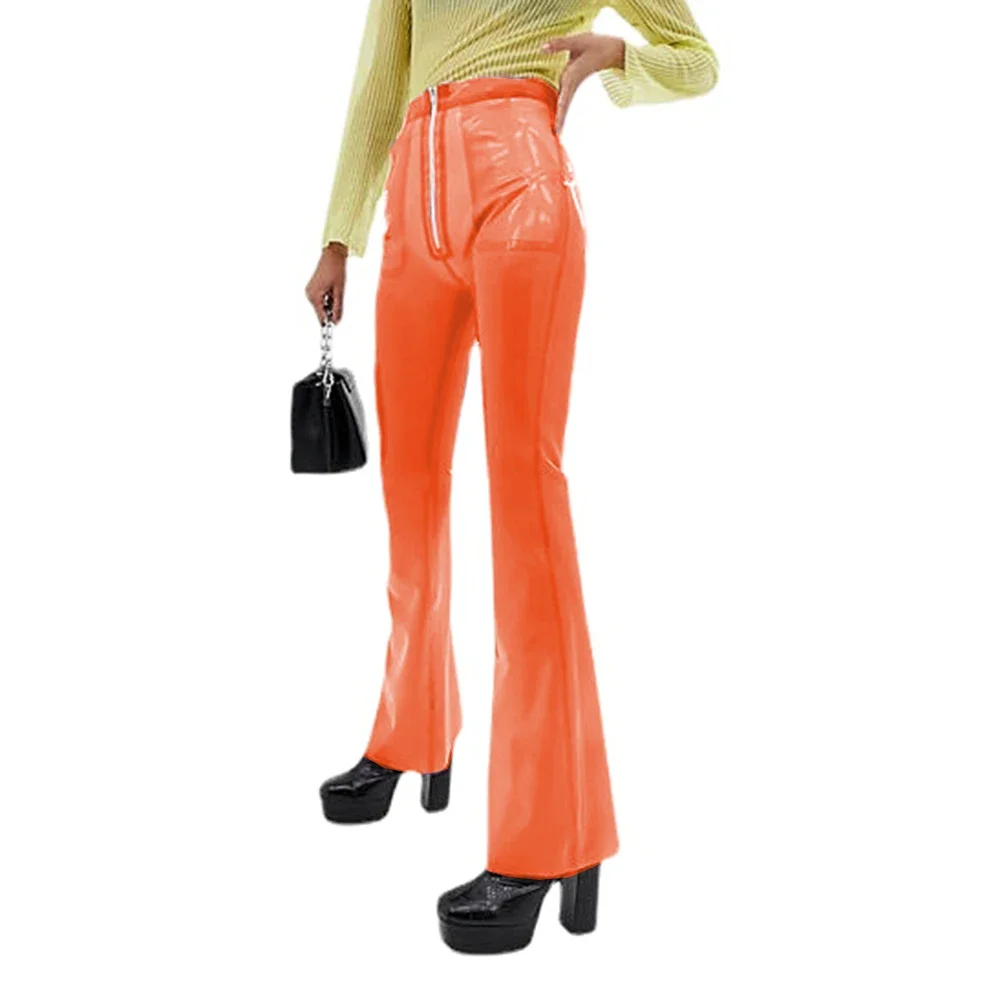 Calças compridas de plástico t - Queen Street Fashion avaliação e preço