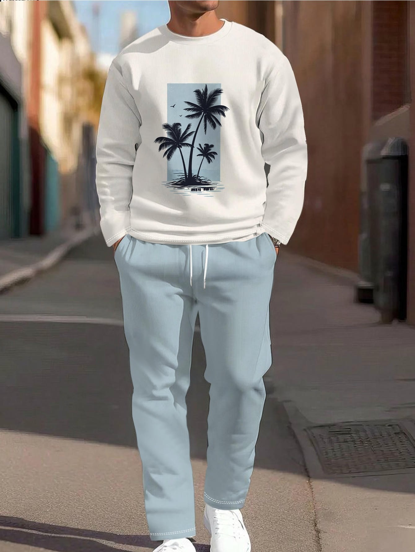 Conjunto Masculino de Calça e  - Street Fashion Style avaliação e preço
