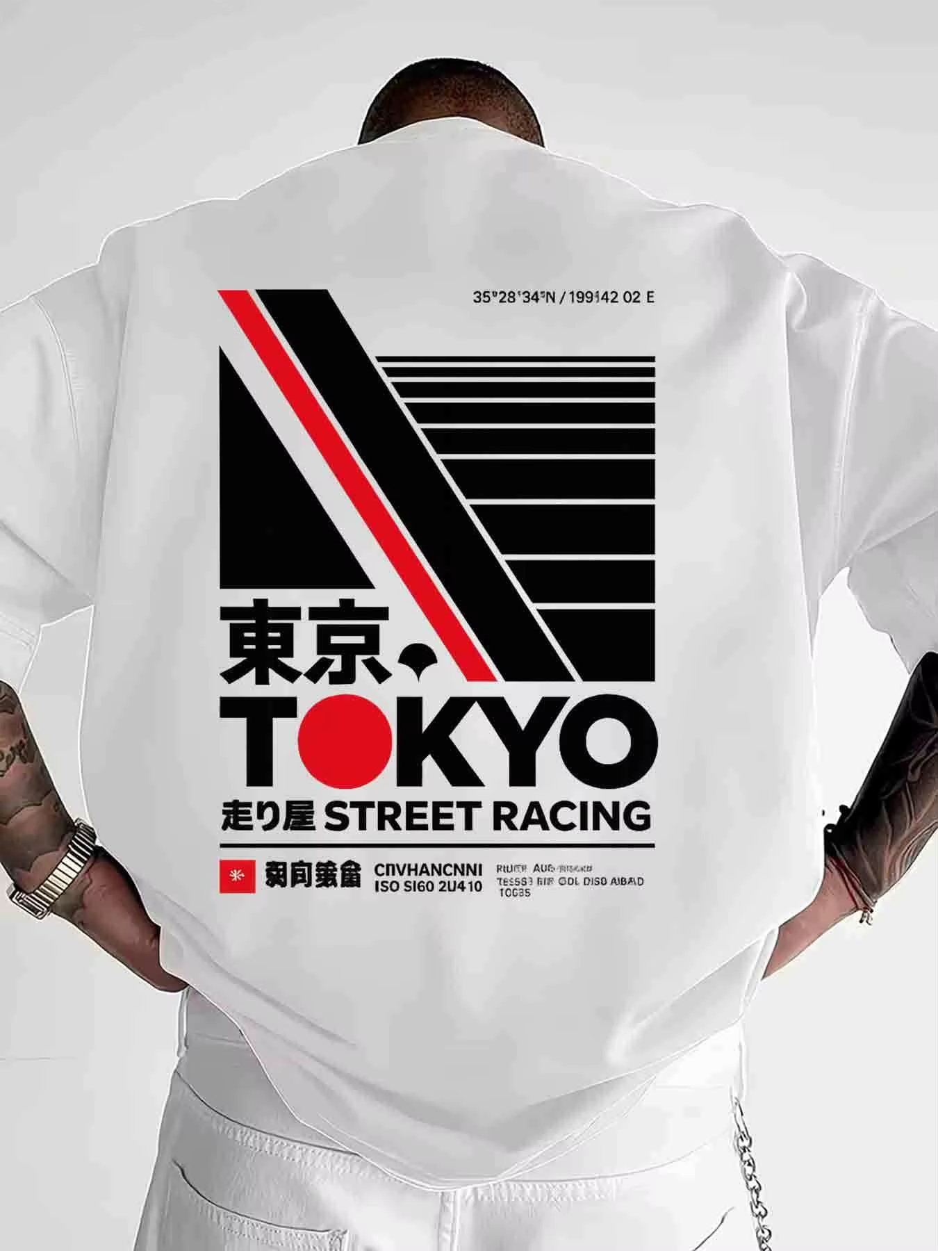 Camiseta Estampada Estilo Urba - Street Fashion In Tokyo avaliação e preço