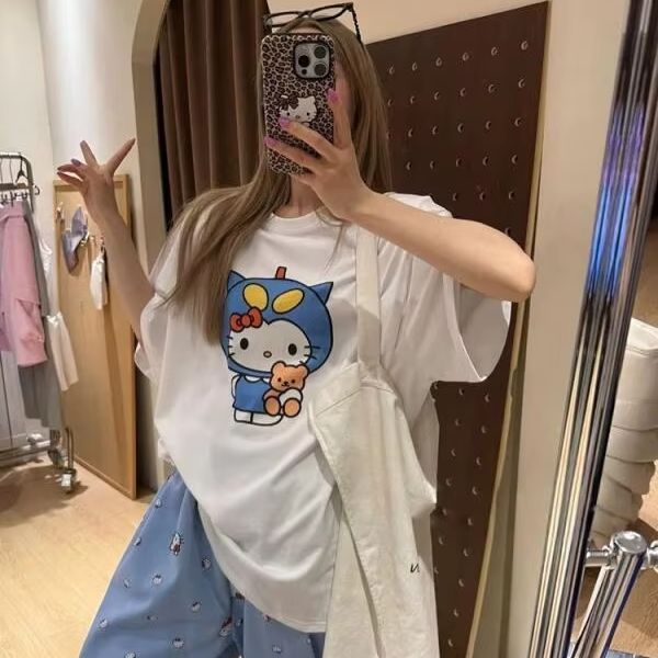 Camiseta de Manga Curta com Es - Street Fashion Jersey avaliação e preço