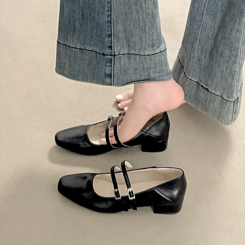 Sapatos Femininos Mary Jane de - Street Fashion Style avaliação e preço