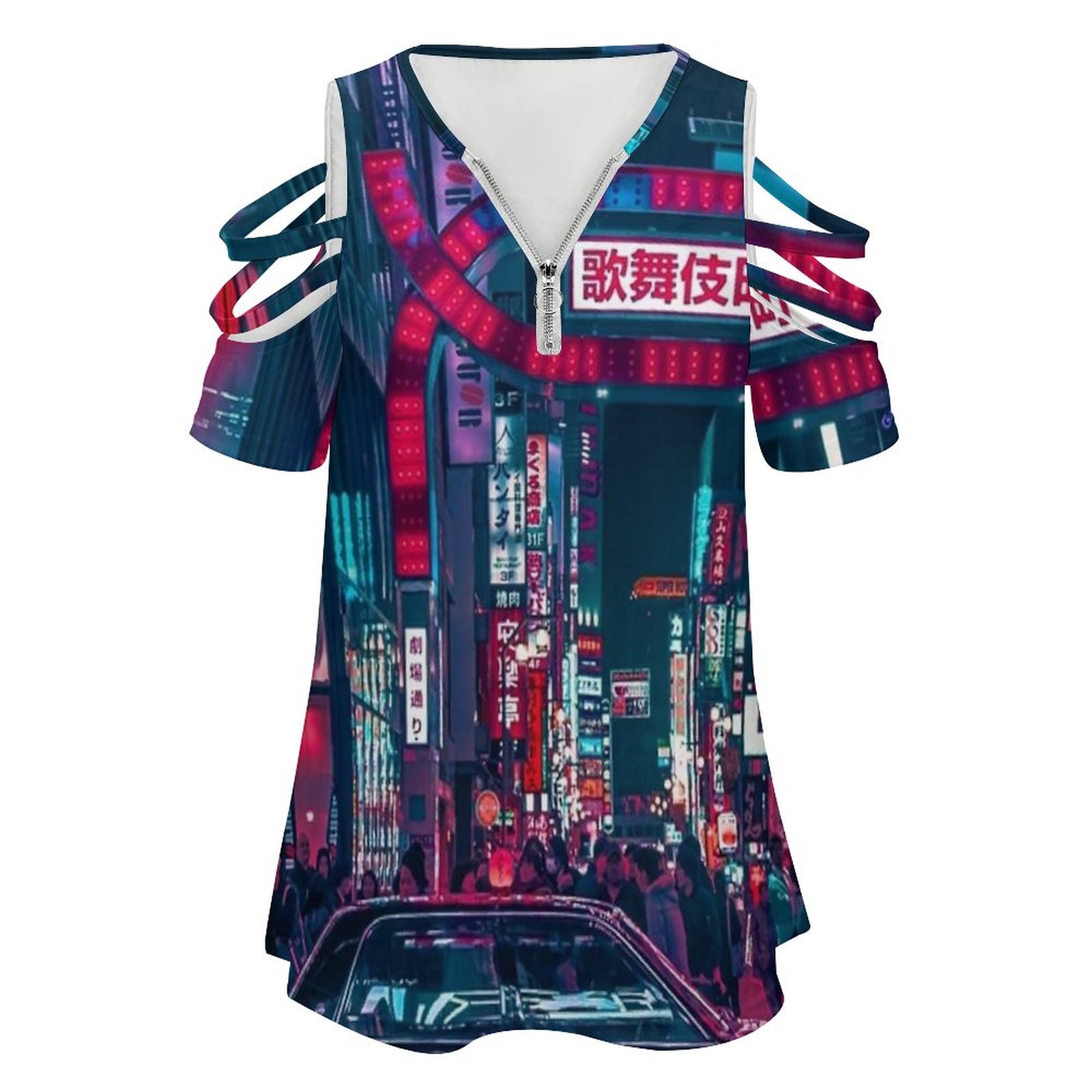 Tokyo street camiseta feminina - Street Fashion In Tokyo avaliação e preço