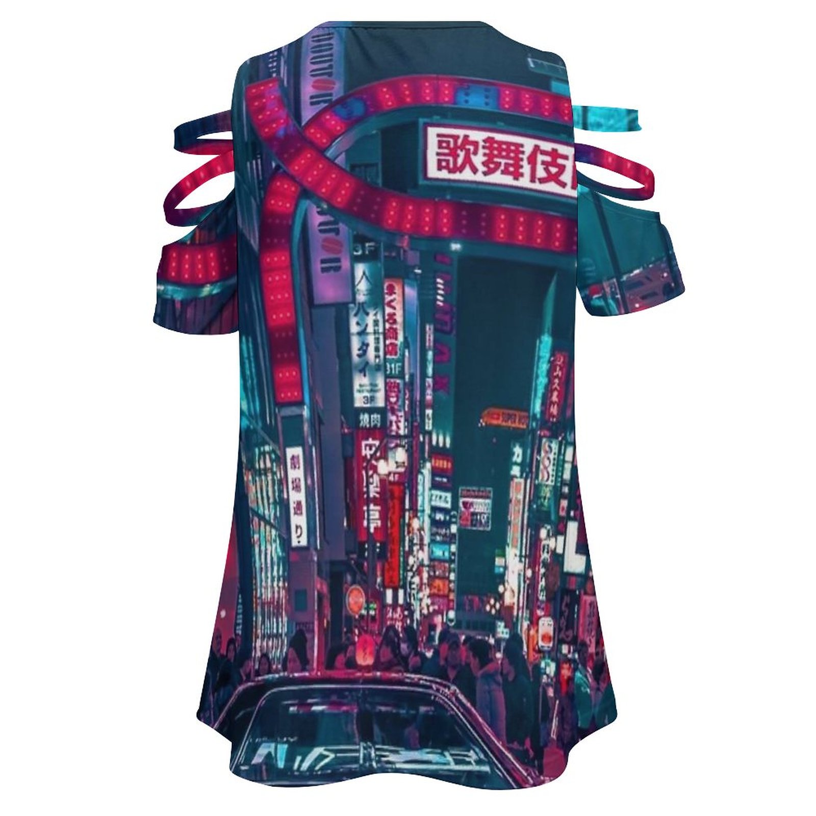 Tokyo street camiseta feminina - Street Fashion In Tokyo avaliação e preço