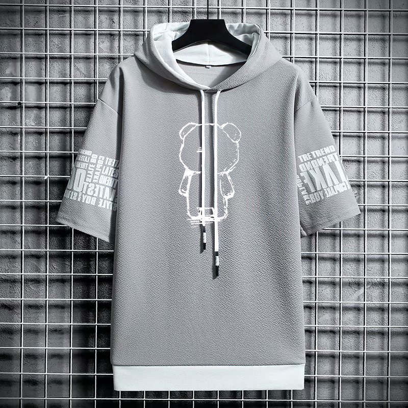 Camiseta para homens roupas st - Graphic Hoodie Streetwear avaliação e preço