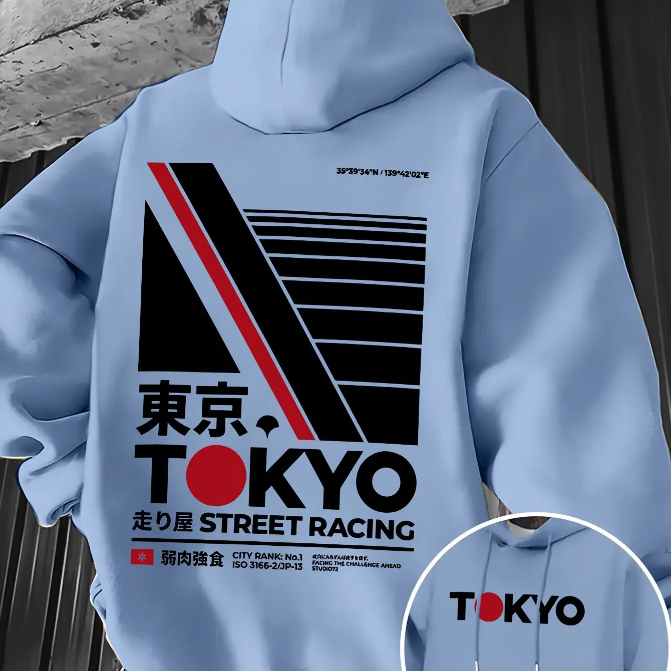 Moletom Masculino Retrô JDM To - Street Fashion In Tokyo avaliação e preço