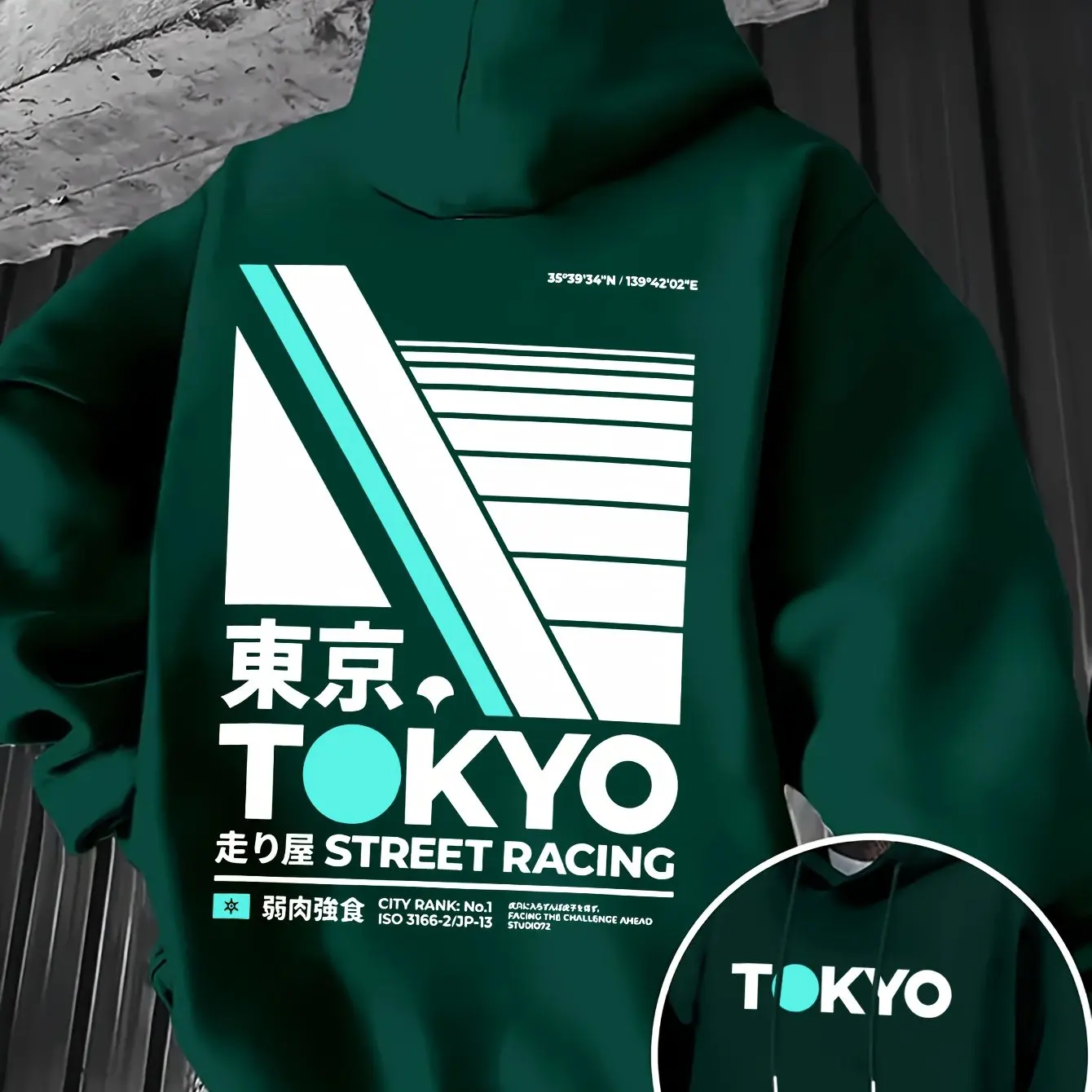 Moletom Masculino Retrô JDM To - Street Fashion In Tokyo avaliação e preço