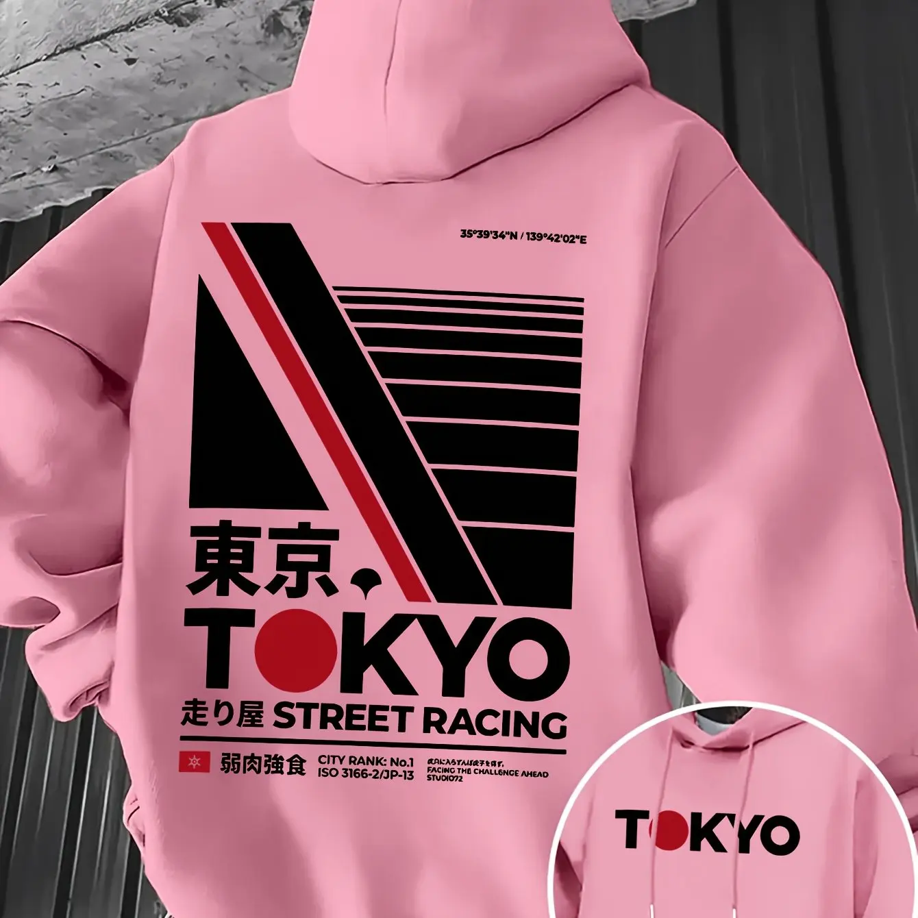 Moletom Masculino Retrô JDM To - Street Fashion In Tokyo avaliação e preço