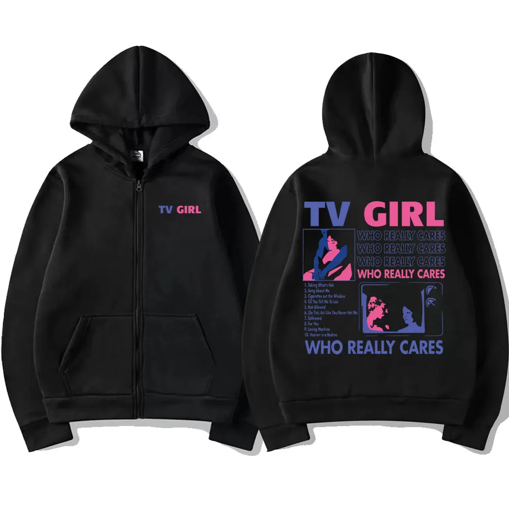 Masculino feminino tv menina q - Graphic Hoodie Streetwear avaliação e preço